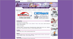 Desktop Screenshot of chemweb.cz