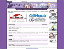 Tablet Screenshot of chemweb.cz