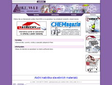 Tablet Screenshot of inzerce.chemweb.cz